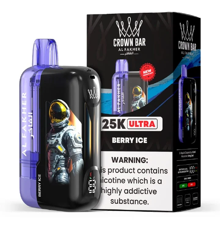 Berry Ice Al Fakher Crown Bar Ultra 25K