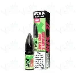 Riot X Salts Apple Sour Strawberry Nic Salt E