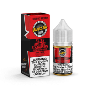 Killer Kustard Strawberry Salt | Vapetasia