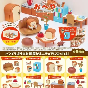Re-Ment Pandorobo Ohiya PVC Figure Box Set Collectible