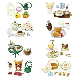 Re-Ment Rilakkuma British Tea Time Complete Set Figure Japan Official