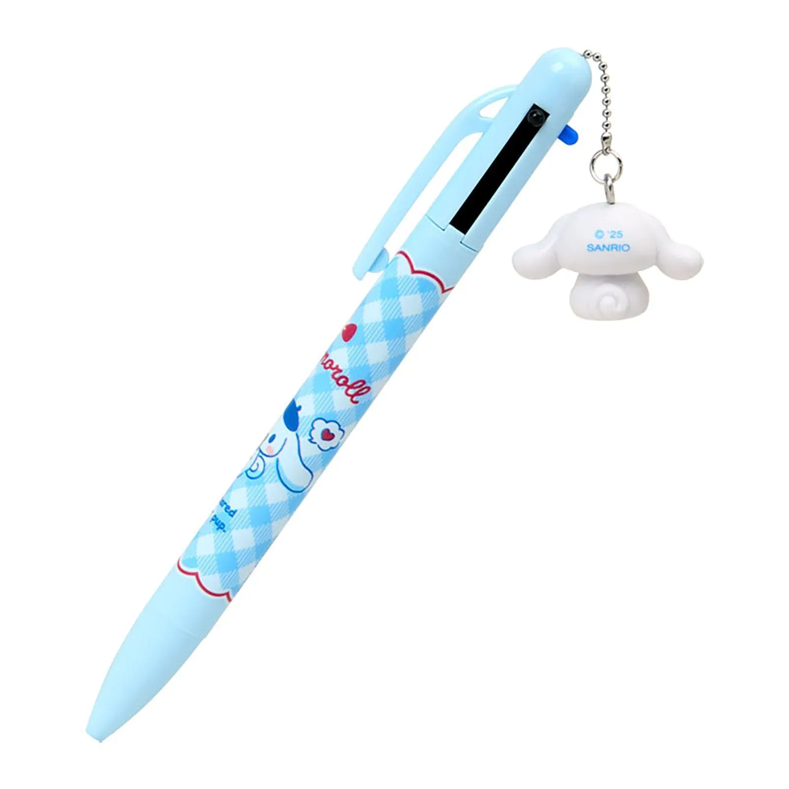 Sanrio Cinnamoroll 3-Color Ballpoint Pen with Bear Design 164305 - Image 2
