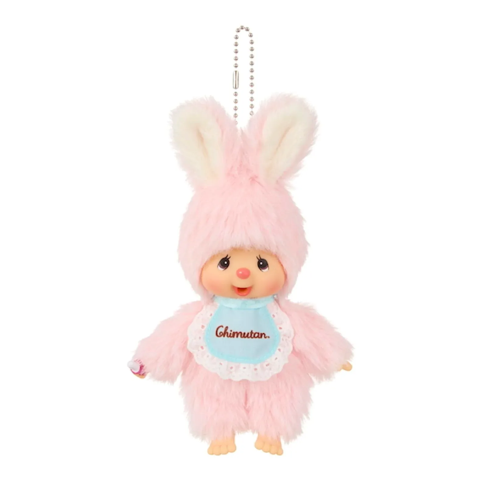 Sekiguchi Monchhichi Mascot Keychain - Chimutan Collectible Plush
