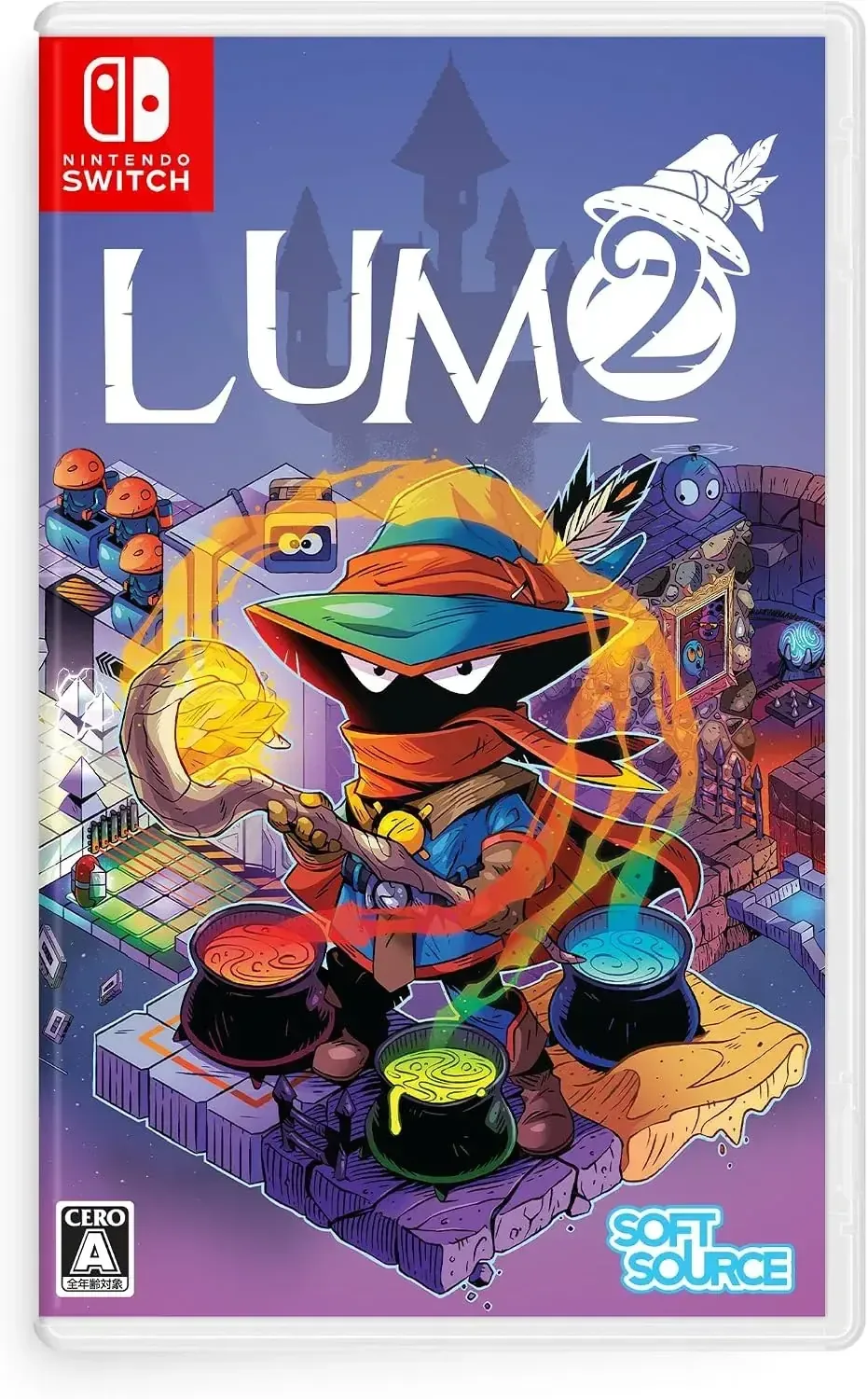 Soft Source LUMO Switch 2D Fantasy Adventure Game, Item Loss