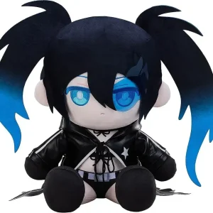 Solarain Black Rock Shooter Plush Figure 15.7" with Coat
