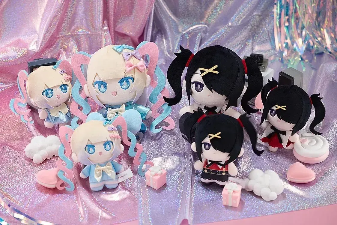 Solarain Needy Girl Overdose Plush Set Ame Chan Choten Chan 10cm - Image 2