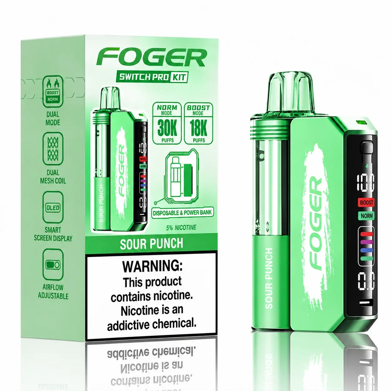 Sour Punch - Foger Switch Pro 30K Disposable Kit