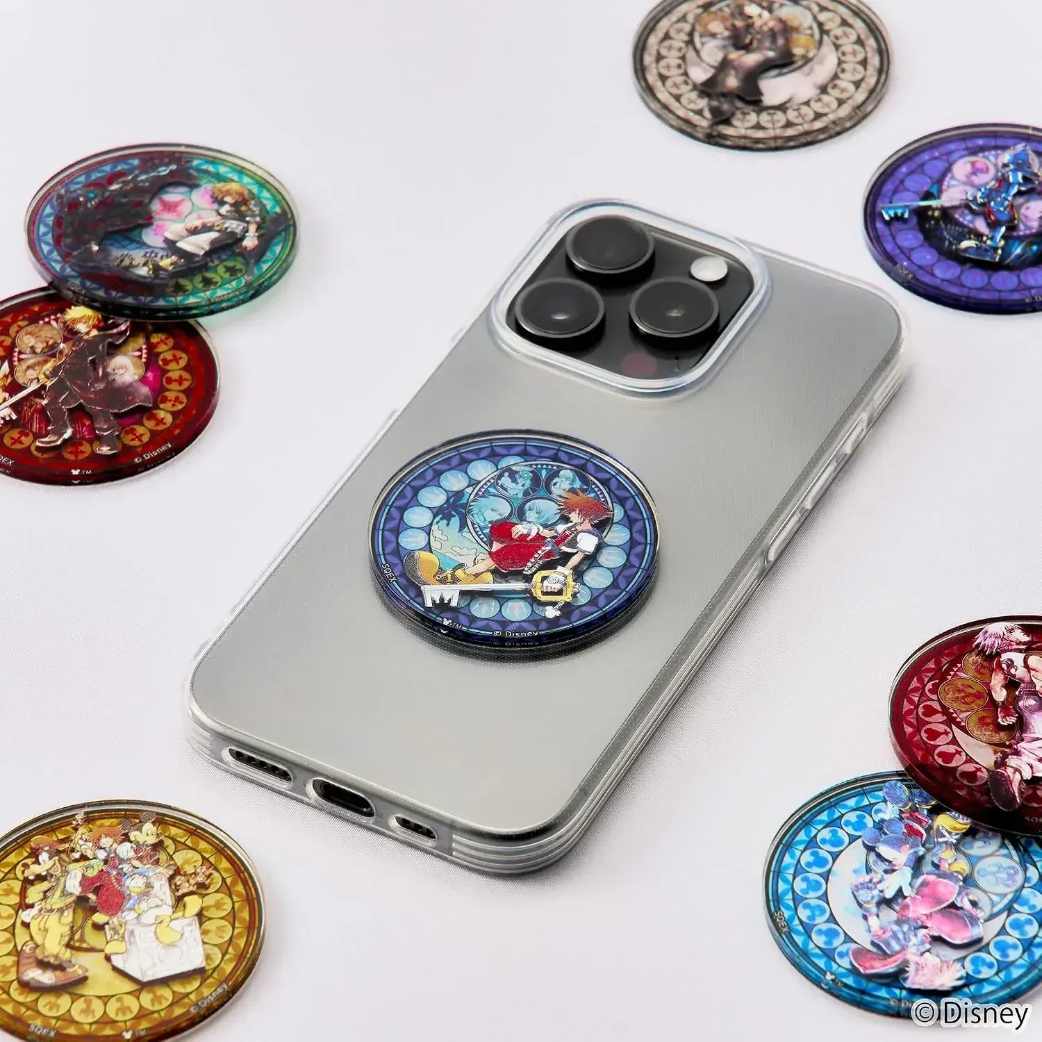 Square Enix Kingdom Hearts Acrylic Surface Stickers, 14-Piece Box - Image 2