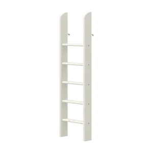 Straight Ladder for High Bed 184 cm, White