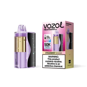 Strawberry Banana - Vozol Mega 50k Disposable Vape Kit