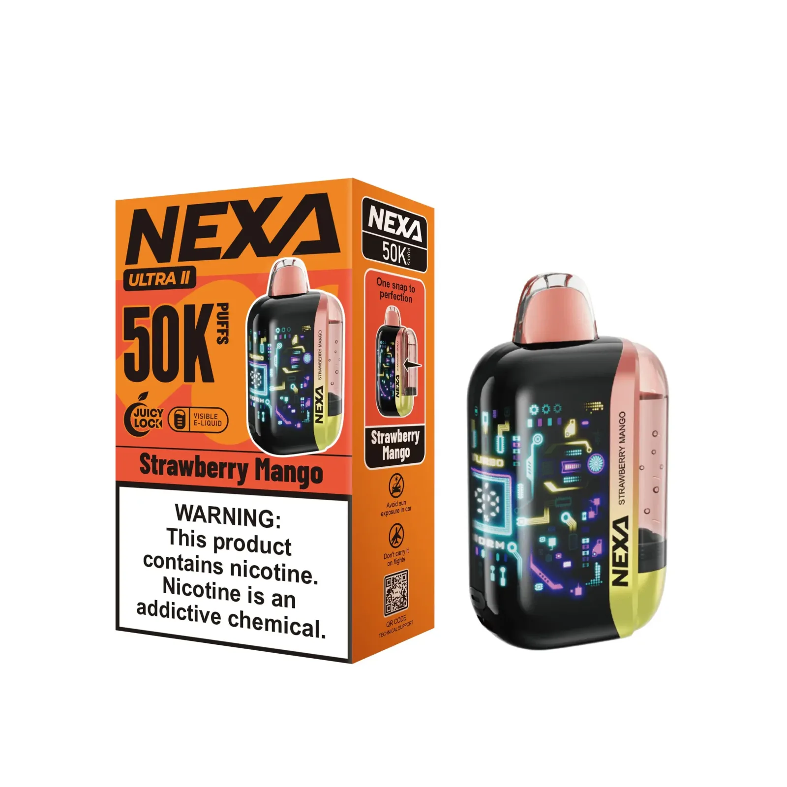 Strawberry Mango - NEXA Ultra II 50K Disposable Vape