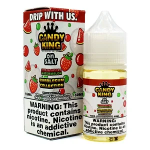 Strawberry Watermelon Bubblegum Collection 35mg Candy King Salt 30mL