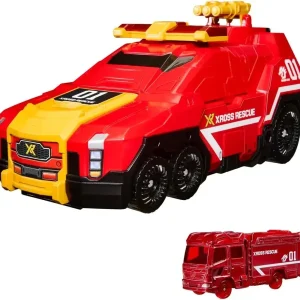 Takara Tomy Cross Rescue Dragon Toy with Car Launcher Play Set