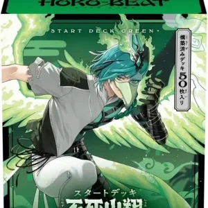 Takara Tomy Holo Beat Card Game HB-SD02 Starter Deck Green + Quick Guide
