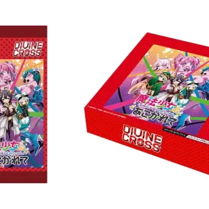 Trading Card Game Gushing Over Magical Girls Divine Cross Booster Box for Collectors