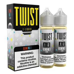 TWIST E-Liquid – Blend No.1 (Tropical Pucker Punch) – 120ML E-Liquid (Twin 60ML Pack)