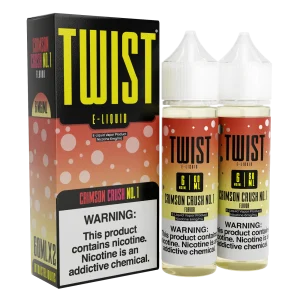 TWIST E-Liquid – Crimson Crush No.1 – 120ML E-Liquid (Twin 60ML Pack)