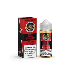 Vapetasia Killer Kustard Strawberry 100ml Vape Juice - 3mg