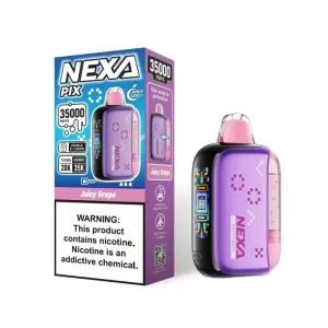 VOOPOO NEXA PIX 35K Disposable Vape (5%, 35000 Puffs) - Juicy Grape