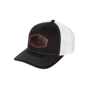 Weaver Leather Cap Engraved Leather Patch