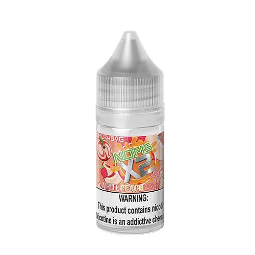 White Peach Raspberry by Nomenon & Noms X2 Salts 30ML