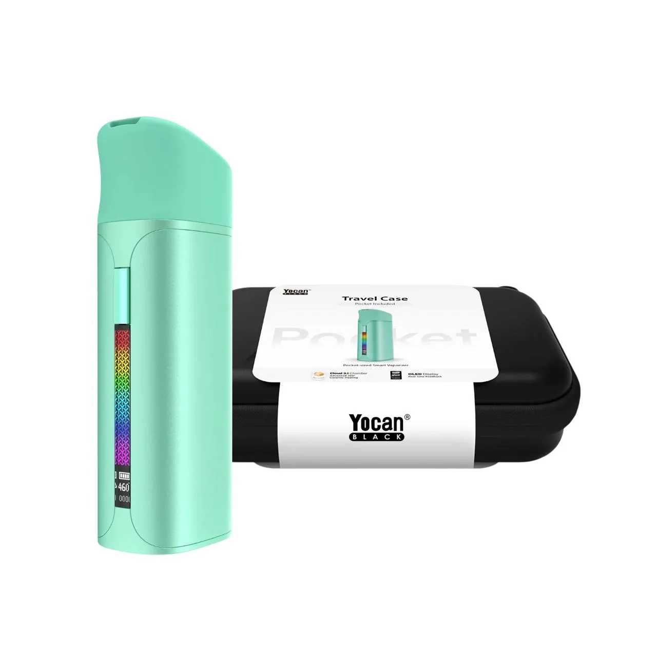 Yocan Black Pocket Vaporizer Travel Case Kit - Image 2