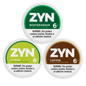 ZYN Nicotine Pouches - 3mg / Wintergreen