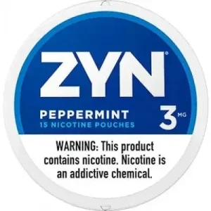 ZYN Peppermint Nicotine Pouches 3mg 6mg